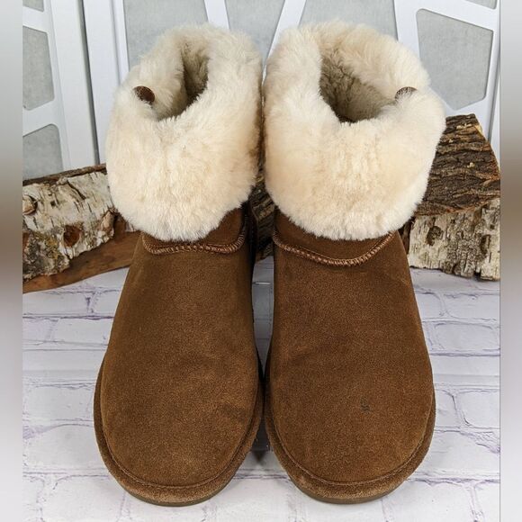 BEARPAW Abby Fold-Over Boots - Picture 2 of 8